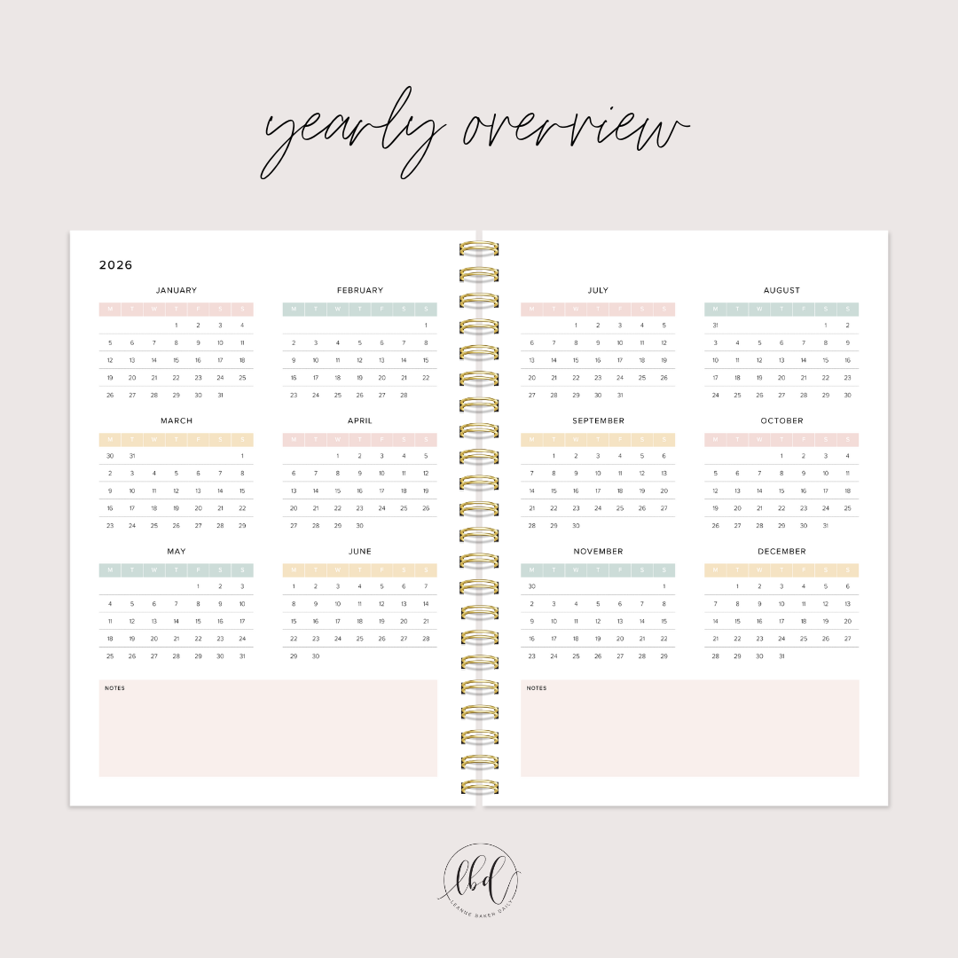 A4 DAILY FLORAL (PREORDER)