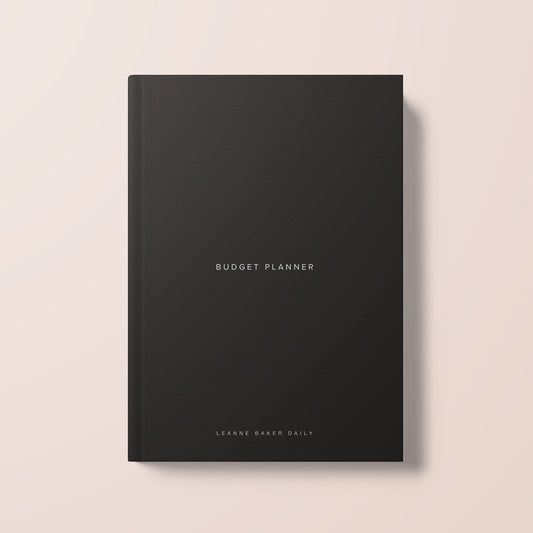 BUDGET PLANNER MIDNIGHT (PREORDER)