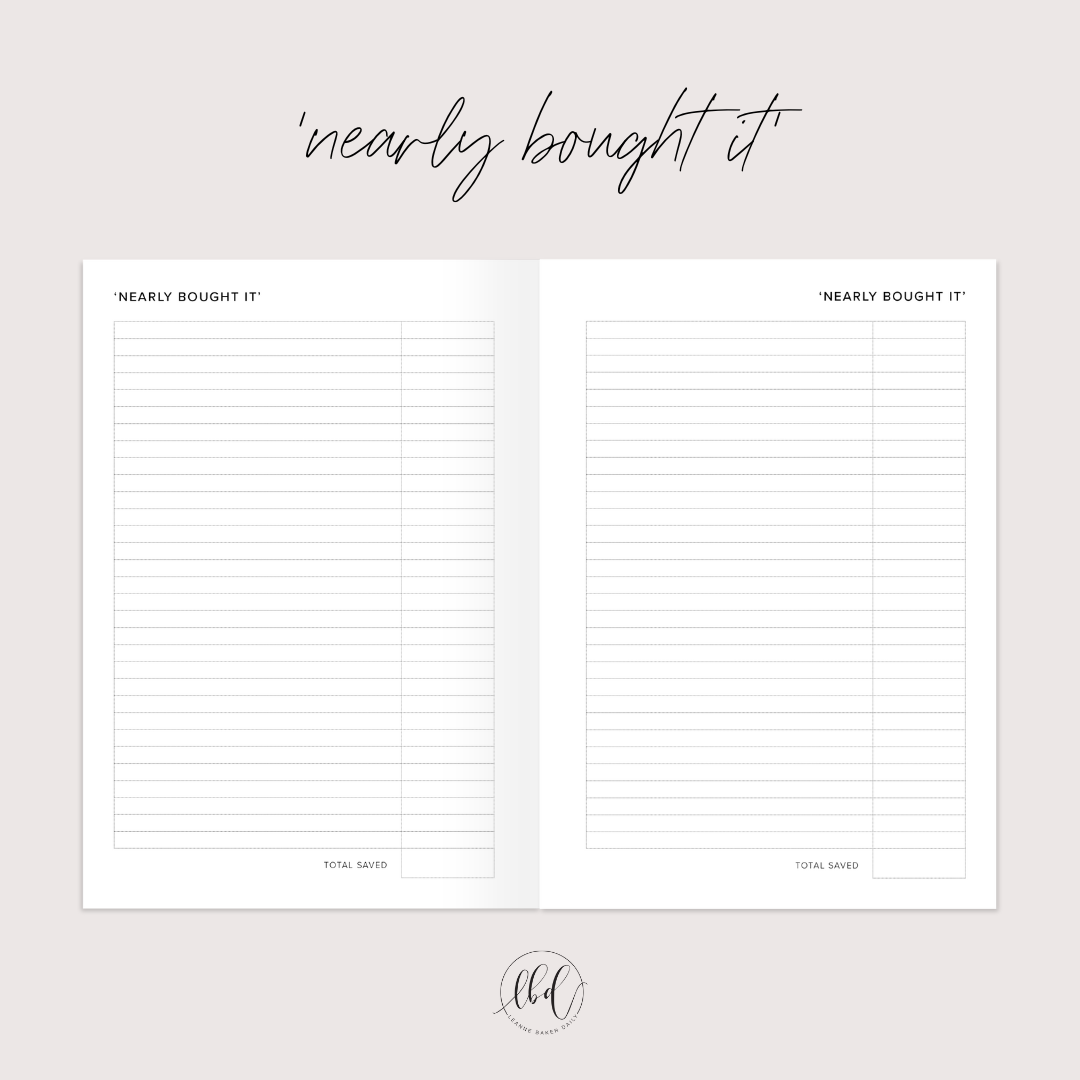 BUDGET PLANNER WILDFLOWERS (PREORDER)