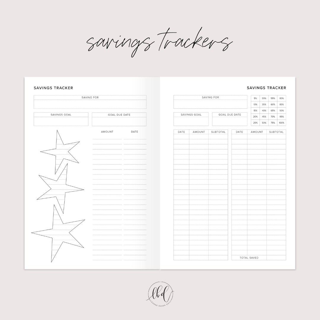 BUDGET PLANNER WILDFLOWERS (PREORDER)