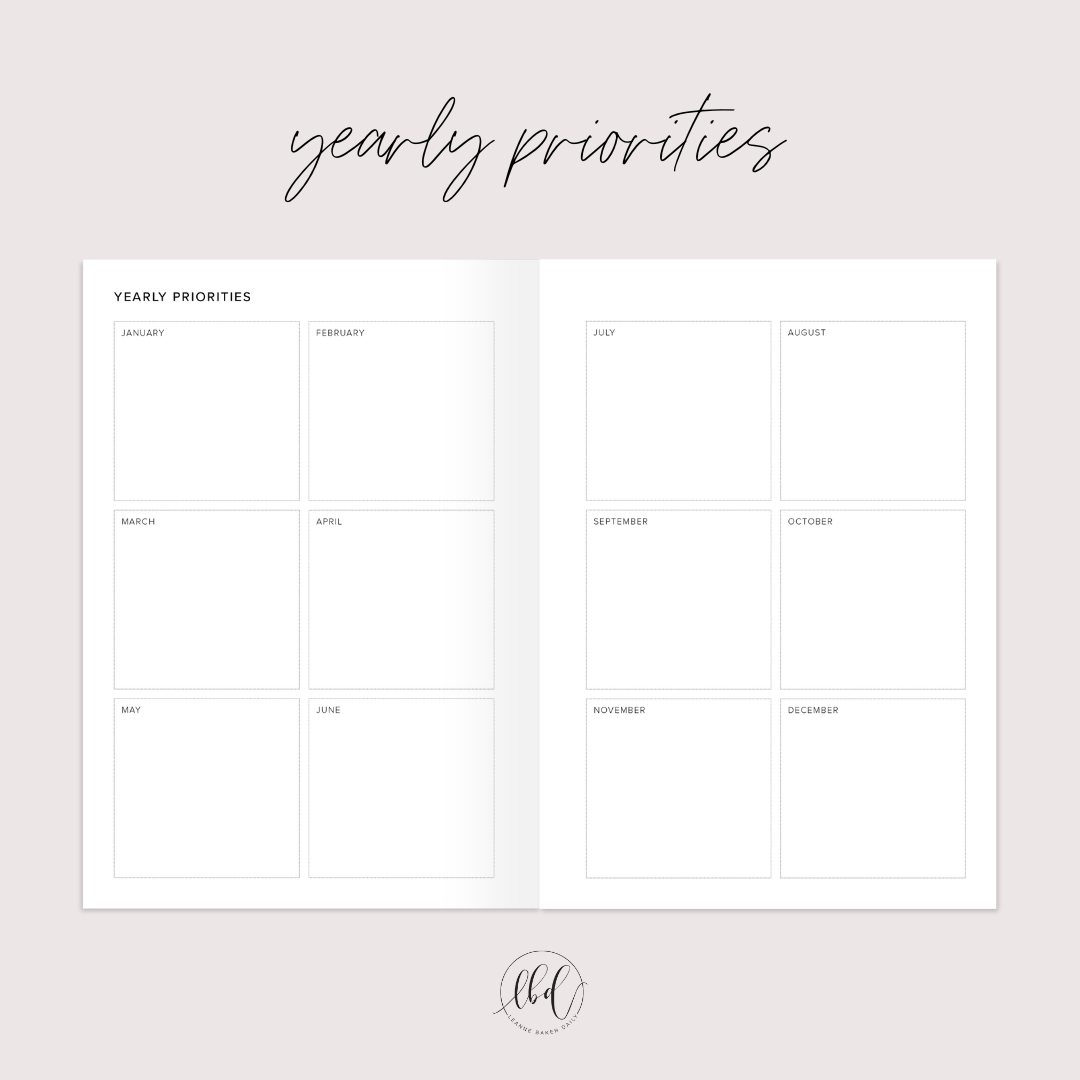 BUDGET PLANNER WILDFLOWERS (PREORDER)