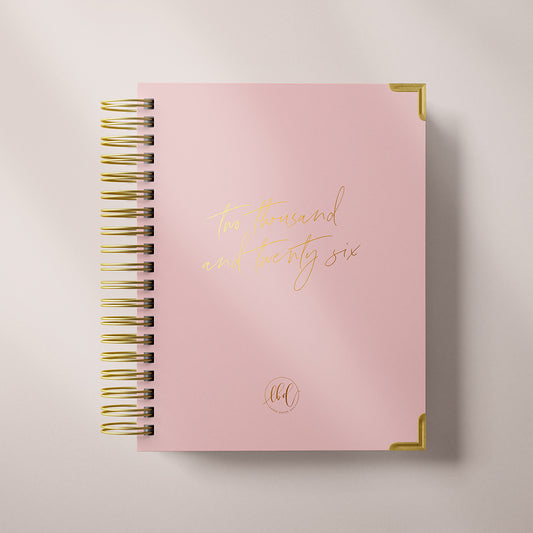 DAILY CREATE SPACE PLANNER - PINK (PREORDER)