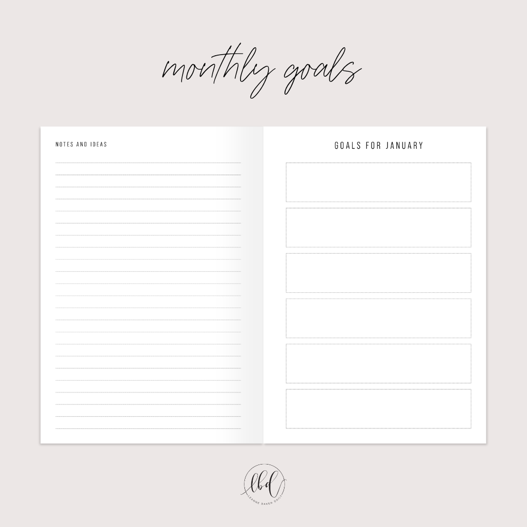 Slimline Planner - Ocean (Preorder)