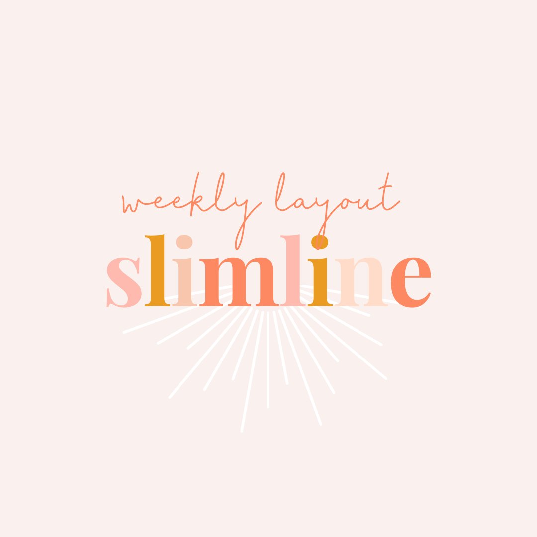 Slimline Planners