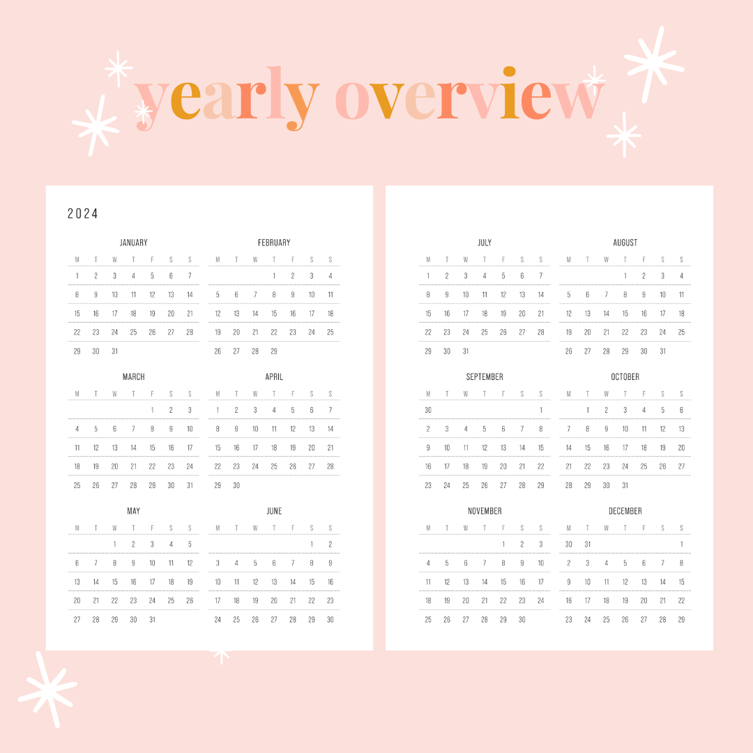 2024 Teacher Planner (Weekly Layout)