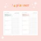 2024 A4 Planner (Daily Layout)