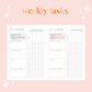 Weekly Task Booklet