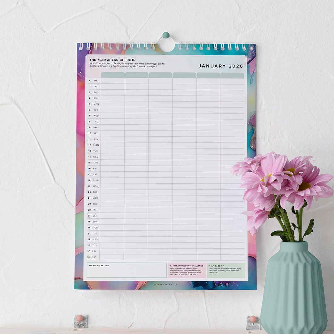 A3 Family Calendar (Preorder)