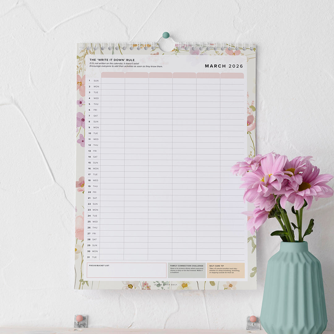 A3 Family Calendar (Preorder)