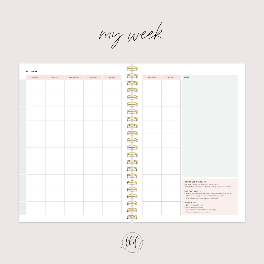 A4 WEEKLY LEAVES (PREORDER)