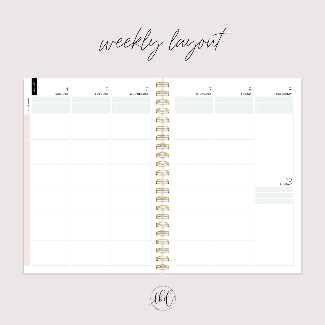 (Preorder) A4 Weekly 4