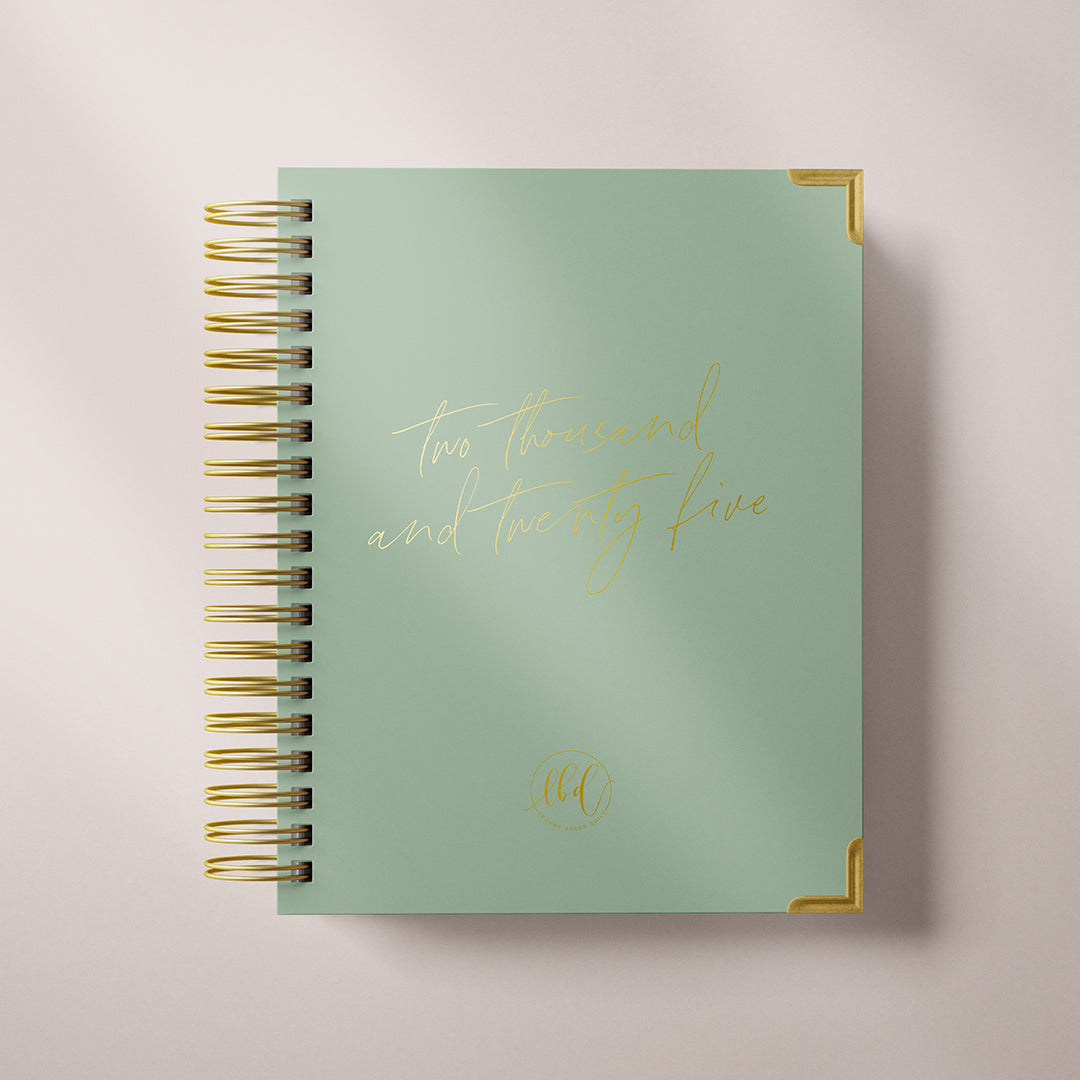 SECONDS - GREEN 2025 WEEKLY Create Space Planner (Copy)