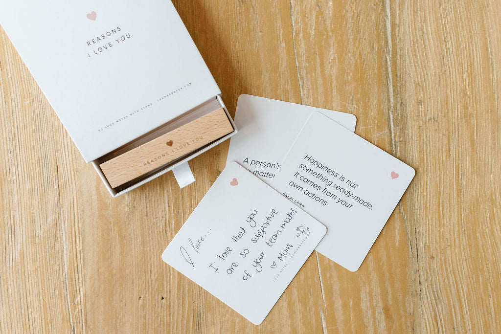 Reasons I Love You Cards